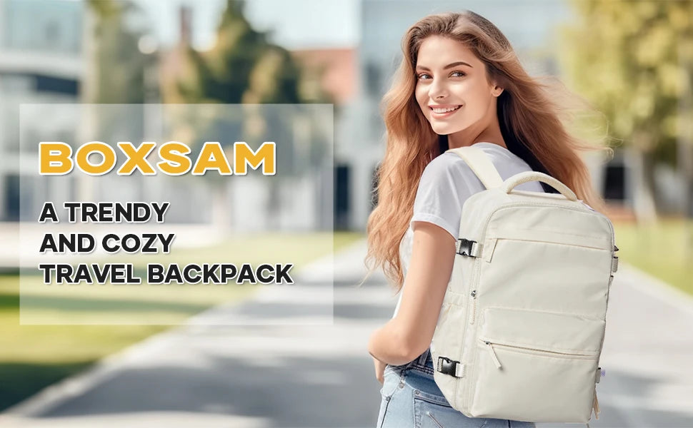 Vacuum Compression Travel Backpack – Pack More, Travel Smarter!