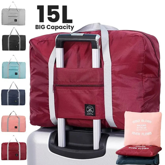 AirFold Travel Bag – Lightweight & Expandable 15L